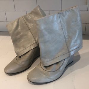 Marc Jacobs light warm gray ankle boots sz 41
